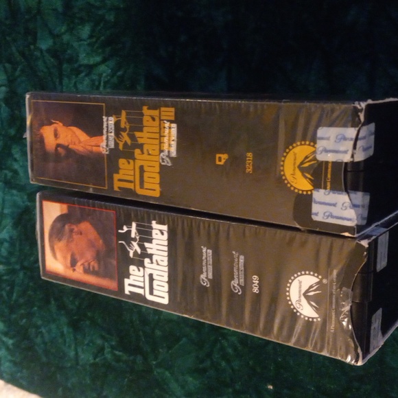 1 Movie photo print and 2 vhs movies double tape  , The Godfather and sequal - Picture 5 of 10